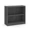 Officesource OS Laminate Bookcases Bookcase - 2 Shelves OS154CG - alternate 2